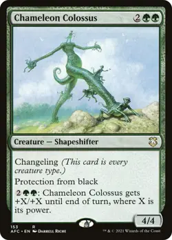 MTG Chameleon Colossus - Adventures in the Forgotten Realms Commander #153 - Image 1