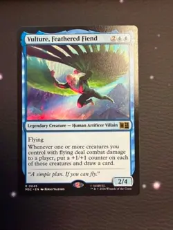 Vulture, Feathered Fiend Commander: Marvel Super Heroes Rare - Image 1