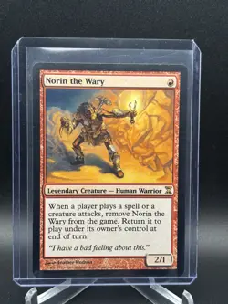 MTG Norin the Wary - Time Spiral Regular Rare NM - Image 1