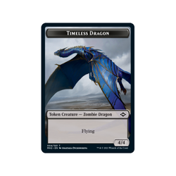 MTG {Timeless Dragon Token} - Modern Horizons 2 #T04 - Image 1