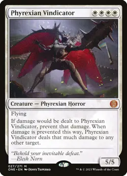 MTG Phyrexian Vindicator - Phyrexia: All Will Be One #027 - Image 1