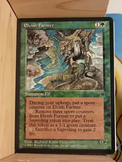Elvish Farmer Fallen Empires Regular - Image 1