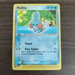 Mudkip 60/109 - NM EX Ruby & Sapphire - 2003 Common Pokemon TCG Card - Image 1