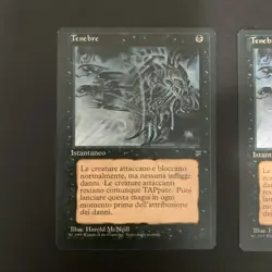 2x MTG Darkness (Tenebre) MP Italian language Legends Magic the gathering - Image 1