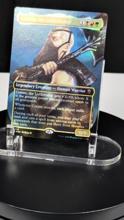MTG Coram the Undertaker RIPPLE FOIL NM Modern Horizons 3 MH3 #0138 Borderless - Image 2
