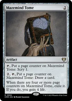 MTG Mazemind Tome - Commander Masters #959 - Image 1
