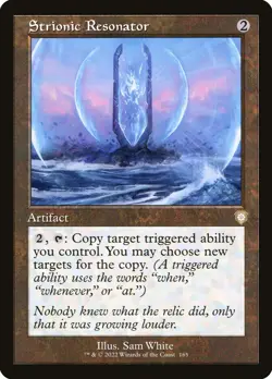 MTG Strionic Resonator Retro - The Brothers' War Commander #165 - Image 1