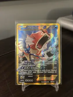 Pokemon TCG Gyarados EX 123/122 XY Breakpoint 2016 Secret Holo Rare Card - Image 1