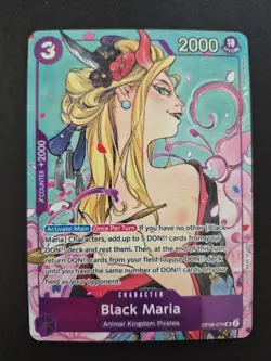 One Piece #OP08-074 Black Maria (Illustration Box Vol.2) #2 - Image 1