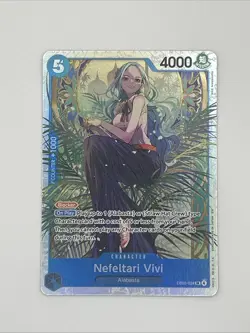 Nefeltari Vivi EB03-024 SR Extra Booster Heroines Edition One Piece Card Game - Image 1