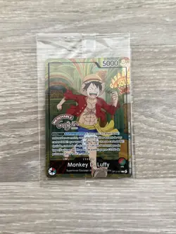 Carte One Piece TCG – Monkey D. Luffy OP13-001 – Musee Grevin Paris Exclusive Pr - Image 1