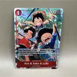 Ace & Sabo & Luffy (OP13-007) Character 1000 Power One Piece - Image 1