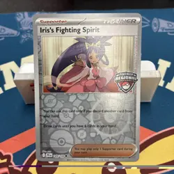 Pokemon Iris's Fighting Spirit Regional Championship Stamped Card 149/159 - Image 1