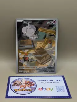 Pokemon Espurr 095/088 Perfect Order Illustration Rare Pokemon Card Mint - Image 3