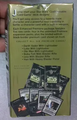 Star Wars CCG Enhanced Premiere Expansion Pack & LE Premium Card Box - LEIA - Image 2