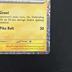 Pokemon Pikachu McDonald's 2023 Holo Promo 2023 006/015 Card - Image 4