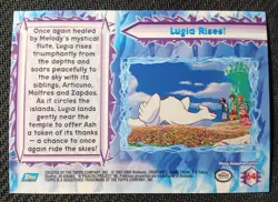 Topps Pokemon The Movie 2000 Lugia Rises SILVER FOIL CARD #64 First Print Blue - Image 2