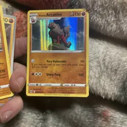 Hisuian Arcanine 84/196 Lost Origin Reverse Holo Rare Pokemon Card TCG NM/M - Image 1
