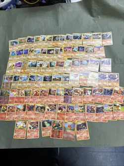 Lot Of 86 Fighting & Fire Pokemon Cards Authentic L/P M/P L@@K - Image 1