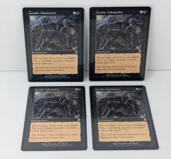 Zombie Infestation Lot Of 4 - Magic The Gathering MTG - Odyssey! - Image 1