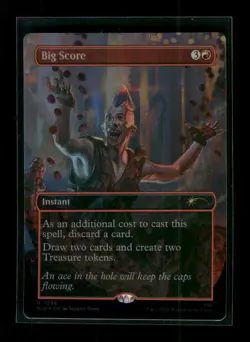 Big Score () 7096, FOIL,Secret Lair Drop Series, R MTG - Image 1