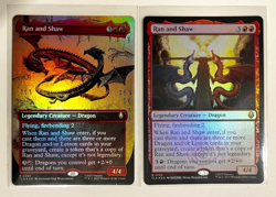MTG – Avatar – Ran and Shaw Foils – Rare 0150 & Borderless 0325 - Image 1