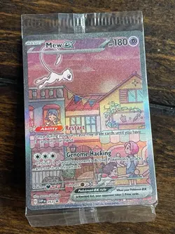 Mew ex 053 Sv: Scarlet & Violet Promo Cards Holo SEALED - Image 1