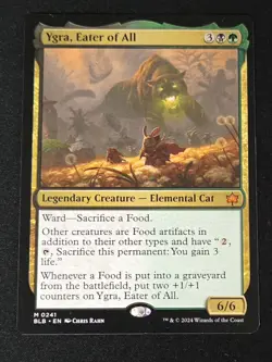 Ygra, Eater of All #241 Bloomburrow BLB Mythic Rare MTG Commander NM - Image 1