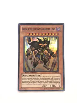 CT07-EN024 Exodius The Ultimate Forbidden Lord - Yu-Gi-Oh! - Ltd Super Rare - Image 2