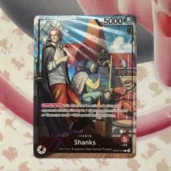 Shanks (2025 PSA Magazine Promo) OP09-001 One Piece Promotion Cards Foil - Image 1