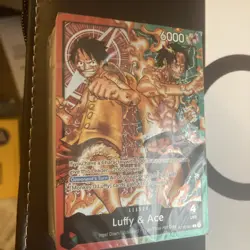 ONE PIECE TCG: (ST-30) Starter Deck EX: Luffy & Ace BRICK ONLY Sealed No Pack - Image 1