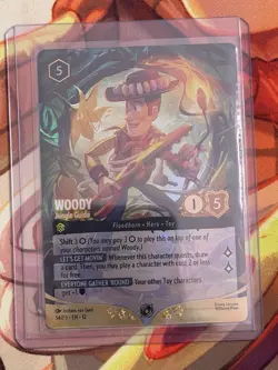 Disney Lorcana Woody Jungle Guide Set Championship FOIL Promo Champs 54/P3 EN - Image 1