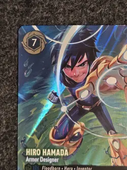 Lorcana Hiro Hamada Store Championship Foil Enchanted Promo 24B/P2 EN 7 - Image 3