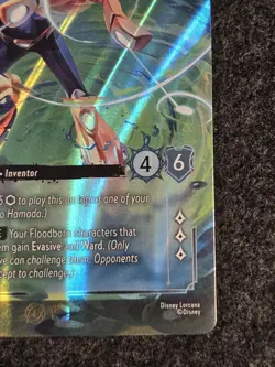 Lorcana Hiro Hamada Store Championship Foil Enchanted Promo 24B/P2 EN 7 - Image 5
