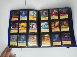 DISNEY LORCANA TCG RARE, SUPER RARE & LEGENDARY RARE LOT + Binder - Image 2