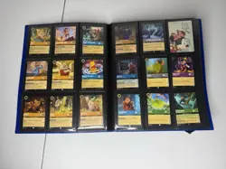 DISNEY LORCANA TCG RARE, SUPER RARE & LEGENDARY RARE LOT + Binder - Image 3