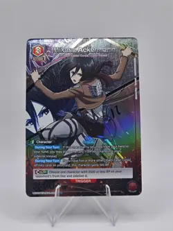 Union Arena Mikasa Ackermann UE10BT/AOT-1-088 (R*) UE10BT: Attack on Titan - Image 1
