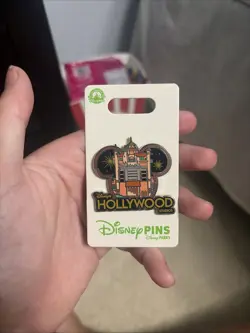 2024 Tower of Terror Pin Disney Exclusive Never Been Off Card - Image 1