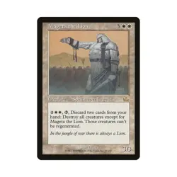 Mageta the lion MTG Prophecy Rare LP Lightly Played Single Card - Image 1