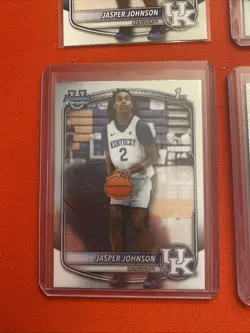 2025-25 Bowman 🏀 Otega Oweh, Lowe, Carroll, Garrison 15-Card Lot Kentucky 🔥 - Image 3