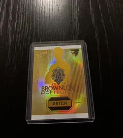 2026 AFL Select Footy Stars Hawthorn Brownlow Predictor Wild Card Patch #102/220 - Image 1