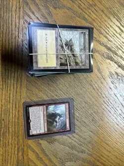 HUGE LOT Assorted Magic The Gathering Card Lot BASE + 1 RARE *SEE PHOTOS* - Image 1