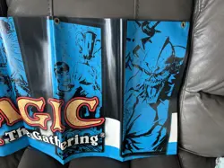 Magic: The Gathering 48" X 18" Blue & Black DOUBLE-SIDED PROMO BANNER - Image 4