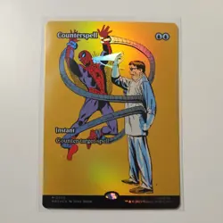 Counterspell 0009 Borderless - MAR - MTG Spider-Man FOIL NM/M - Image 1
