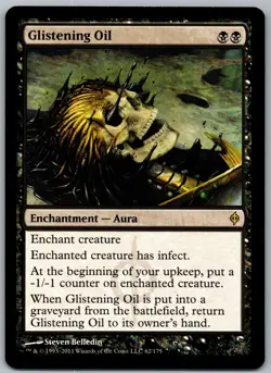 Glistening Oil R New Phyrexia 62 LP - Image 1