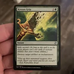 MTG Krosan Grip Time Spiral Remastered 214/289 Regular Uncommon - Image 1
