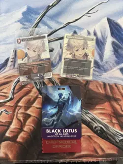 Swords To Plowshares/Alphinaud Full Art Foil Final Fantasy Promo Magicfest 2025 - Image 1