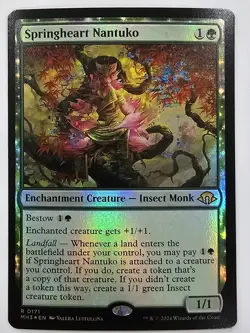 Springheart Nantuko (Foil, #171, NM) Modern Horizons 3 (MH3), MTG - Image 1