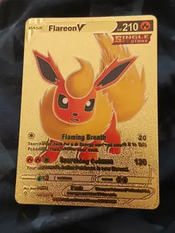 Pokemon TCG Flareon V Evolving Skies 169/203 Holo Ultra Rare - Image 3