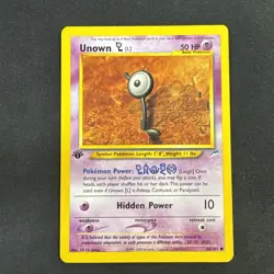 Unown [L] 86/105 Neo Destiny Regular Pokemon - Image 1